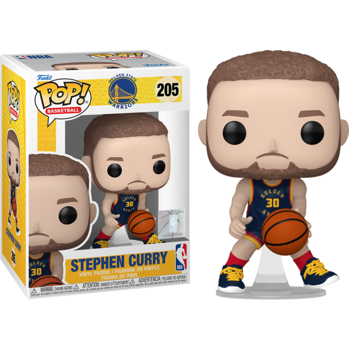 Funko Pop! NBA Basketball - Stephen Curry Golden State Warriors 2024 City Edition #205