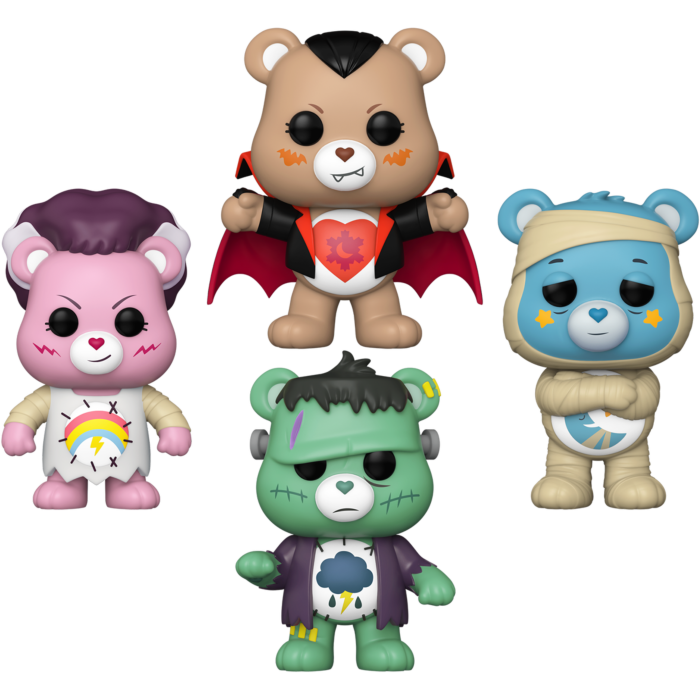 Funko Pop! Care Bears x Universal Monsters - Dress Up - Bundle (Set of 4) - Pop Basement