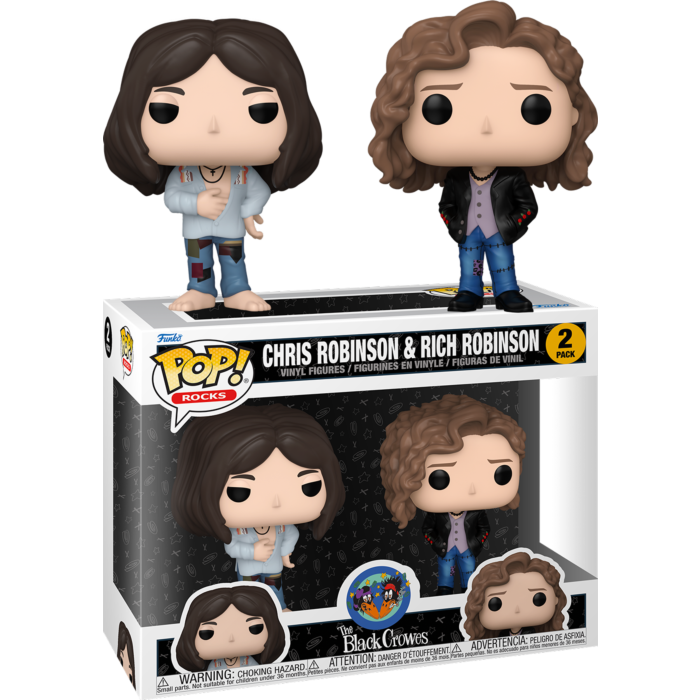 Funko Pop! The Black Crowes - Chris Robinson & Rich Robinson - 2-Pack - Pop Basement