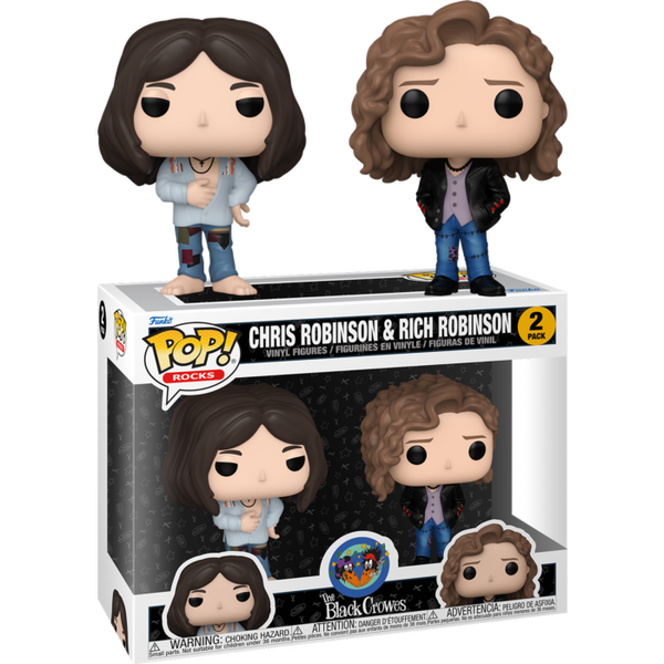 Funko Pop! The Black Crowes - Chris Robinson & Rich Robinson - 2-Pack - Pop Basement