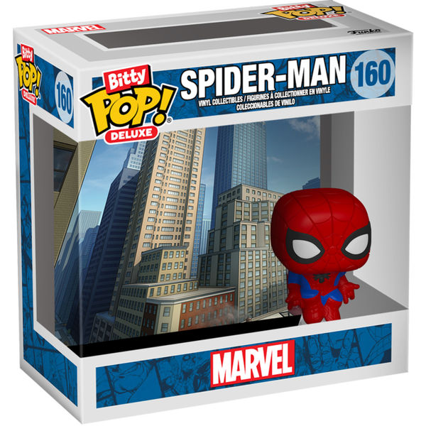 Funko Pop! Spider-Man - Spider-Man Deluxe #160 - Pop Basement