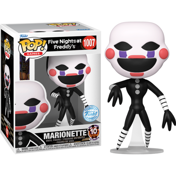 Funko Pop! Five Nights at Freddy's: 10th Anniversary - Marionette #1007 - Pop Basement