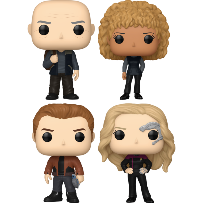 Funko Pop! Star Trek: Picard - La Sirena Pop! Vinyl Bundle (Set of 4) - Pop Basement