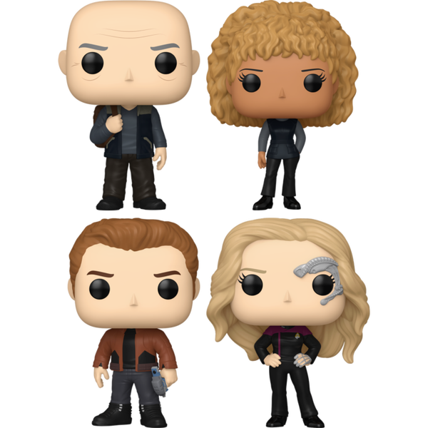 Funko Pop! Star Trek: Picard - La Sirena Pop! Vinyl Bundle (Set of 4) - Pop Basement