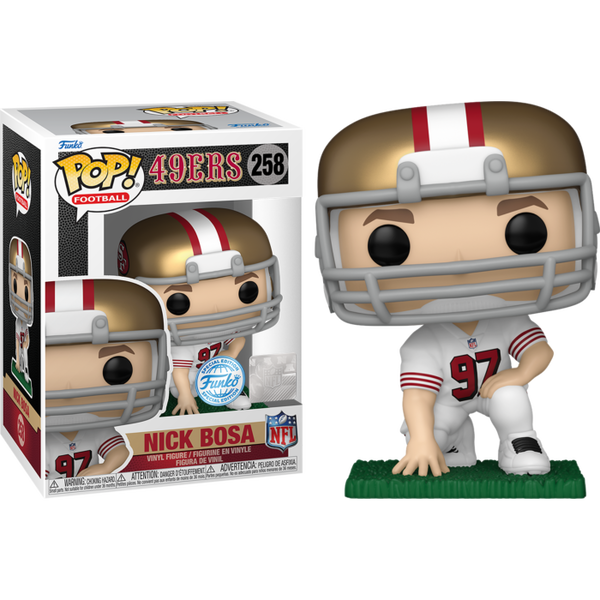 Funko Pop! NFL: San Francisco 49ers - Nick Bosa #258 - Pop Basement