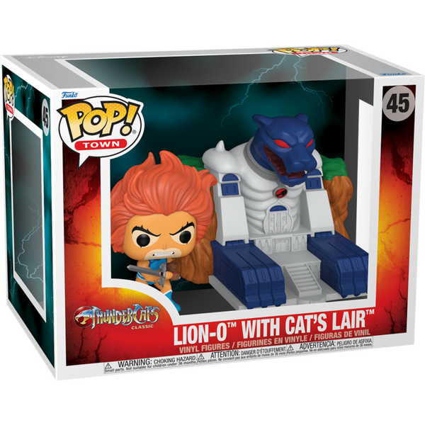 Funko Pop! Town - Thundercats - Lion-O with Cat's Lair #45