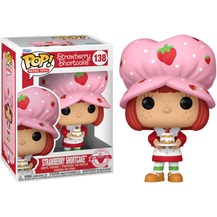 Funko Pop! Strawberry Shortcake - Strawberry Shortcake with Cake #138 - Pop Basement