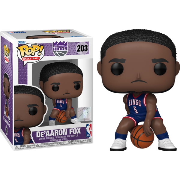 Funko Pop! NBA Basketball - De'Aaron Fox Sacramento Kings 2024 City Edition #203