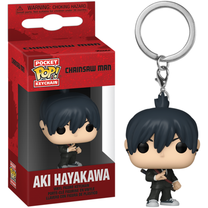 Funko Pocket Pop! Keychain - Chainsaw Man - Aki Hayakawa - Pop Basement