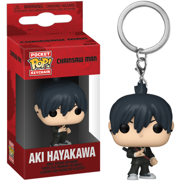 Funko Pocket Pop! Keychain - Chainsaw Man - Aki Hayakawa - Pop Basement