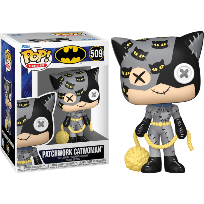 Funko Pop! DC Comics - Patchwork Catwoman #509 - Pop Basement