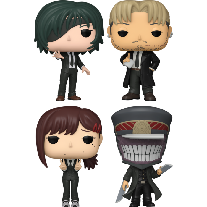 Funko Pop! Chainsaw Man - Katana Man - Bundle (Set of 4) - Pop Basement