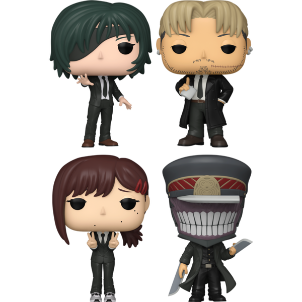 Funko Pop! Chainsaw Man - Katana Man - Bundle (Set of 4) - Pop Basement