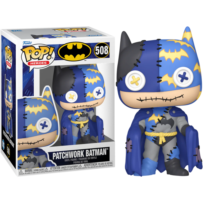 Funko Pop! DC Comics - Patchwork Stitch Up - Bundle (Set of 4) - Pop Basement