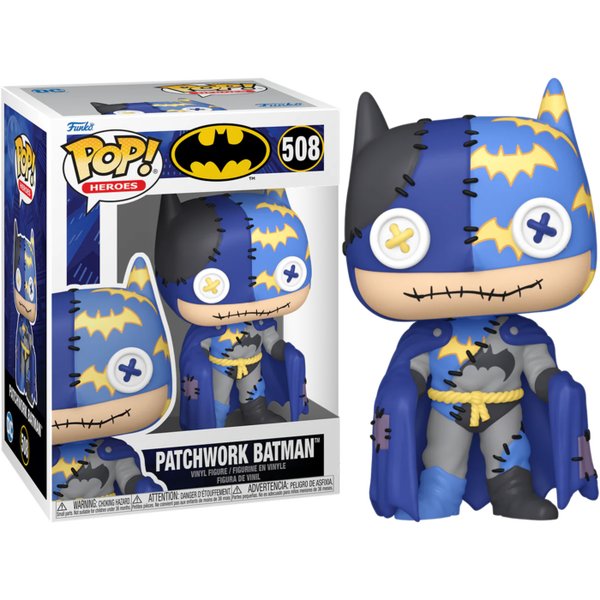 Funko Pop! DC Comics - Patchwork Stitch Up - Bundle (Set of 4) - Pop Basement