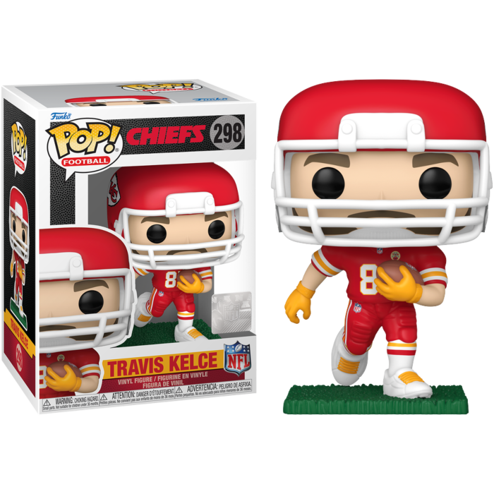 Funko Pop! NFL Football - Travis Kelce (Kansas City Chiefs) #298