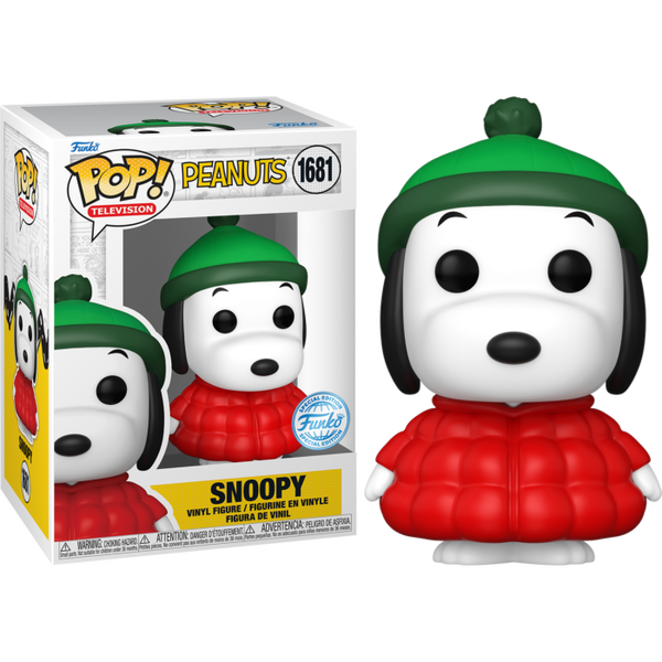 Funko Pop! Peanuts - Snoopy in Coat #1681 - Chase Chance