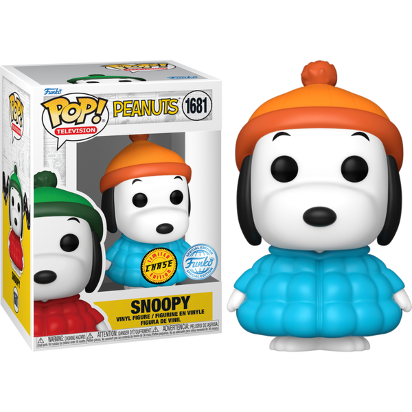 Funko Pop! Peanuts - Snoopy in Coat #1681 - Chase Chance