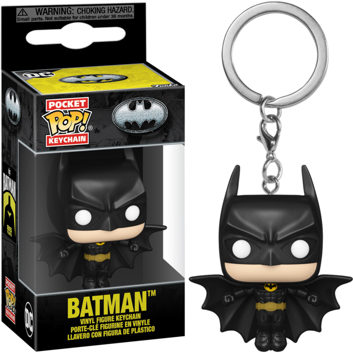 Funko Pockey Pop! Keychain - Batman - Batman Soaring (1989) 85th Anniversary - Pop Basement