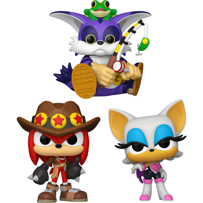 Funko Pop! Sonic the Hedgehog - Speedy Simulation - Bundle (Set of 3)