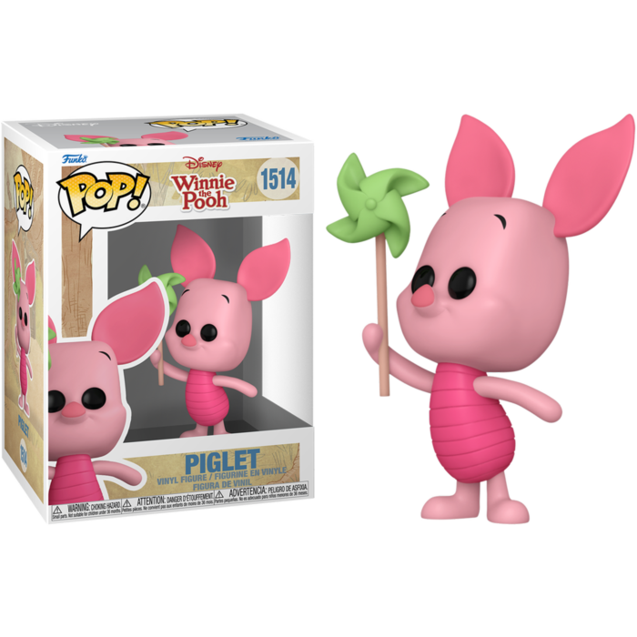 Funko Pop! Winnie the Pooh - Piglet with Pinwheel #1514 - Pop Basement