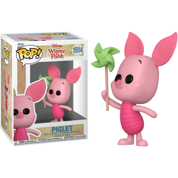 Funko Pop! Winnie the Pooh - Piglet with Pinwheel #1514 - Pop Basement