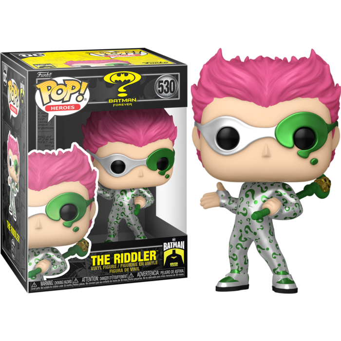 Funko Pop! Batman Forever - The Riddler 85th Batman Anniversary Metallic - Pop Basement