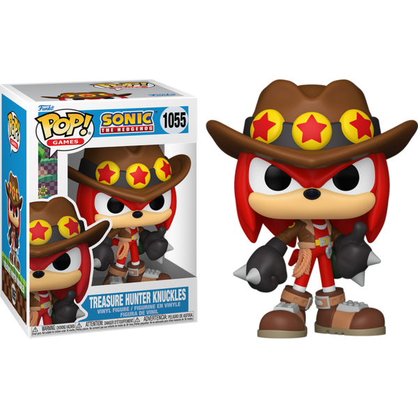 Funko Pop! Sonic the Hedgehog - Treasure Hunter Knuckles #1055