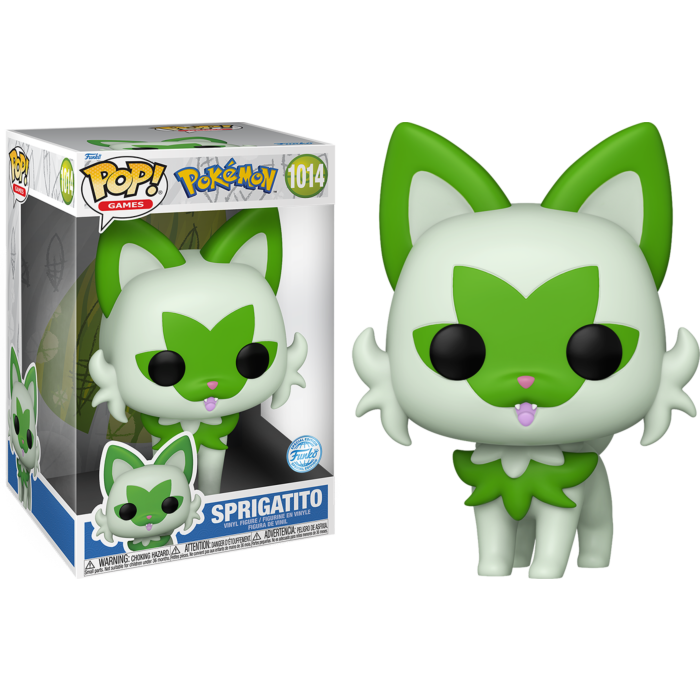 Funko Pop! Pokemon - Sprigatito 10" #1014 - Pop Basement