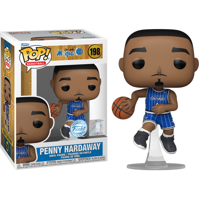 Funko Pop! NBA Basketball: Magic - Penny Hardaway #198 - Pop Basement