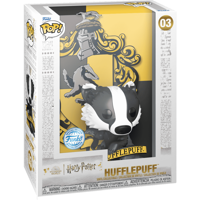 Funko Pop! Art Cover - Harry Potter - Hufflepuff #03 - Pop Basement