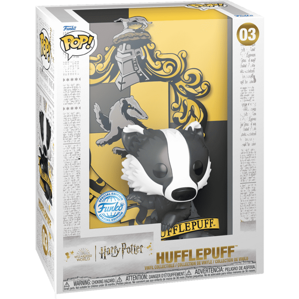 Funko Pop! Art Cover - Harry Potter - Hufflepuff #03 - Pop Basement