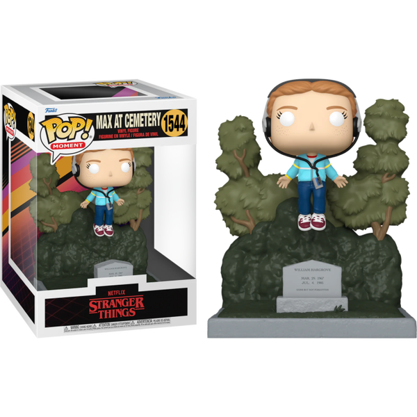 Funko Pop! Stranger Things: Season 4 - Max at Cemetery Moment #1544 - Pop Basement