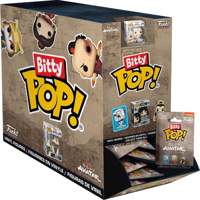 Funko Pop! Avatar: The Last Airbender - Bitty Pop! Mystery Blind Bag Vinyl Figure (Display of 32 Units) - Pop Basement