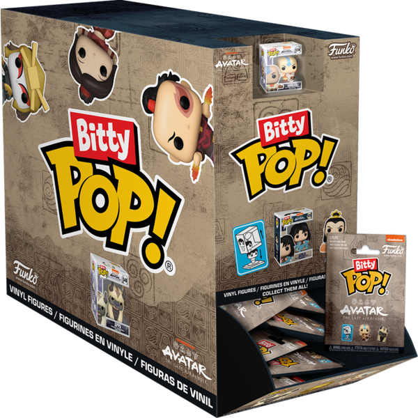 Funko Pop! Avatar: The Last Airbender - Bitty Pop! Mystery Blind Bag Vinyl Figure (Display of 32 Units) - Pop Basement