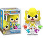 Funko Pop! Sonic the Hedgehog - Super Sonic with Emeralds Flocked #1059