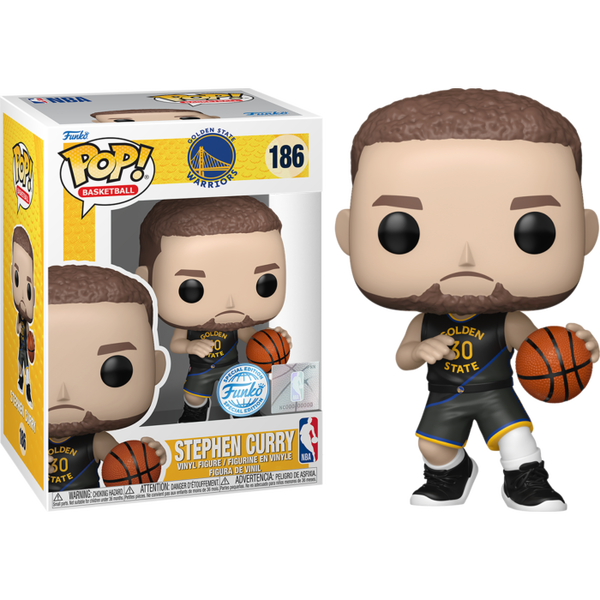 Funko Pop! NBA Basketball: Warriors - Stephen Curry (23-24 Statement) #186 - Pop Basement