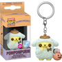 Funko Pocket Pop! Keychain - Sanrio - Pompompurin Flocked - Pop Basement