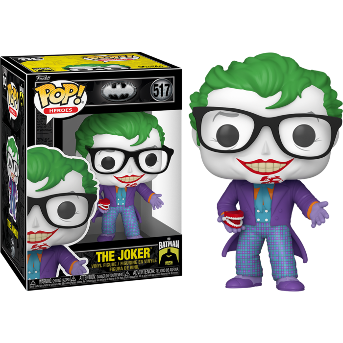 Funko Pop! Batman - The Joker with Teeth (1989) 85th Anniversary #517