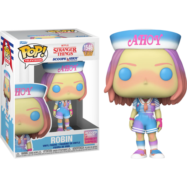 Funko Pop! Stranger Things: Season 4 - Robin (Scoops Ahoy) #1546 - Pop Basement