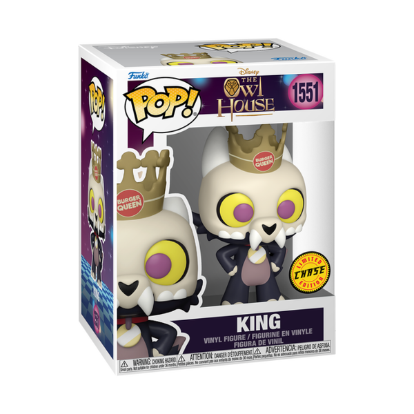 Funko Pop! The Owl House - King Clawthorne #1551 - Chase Chance