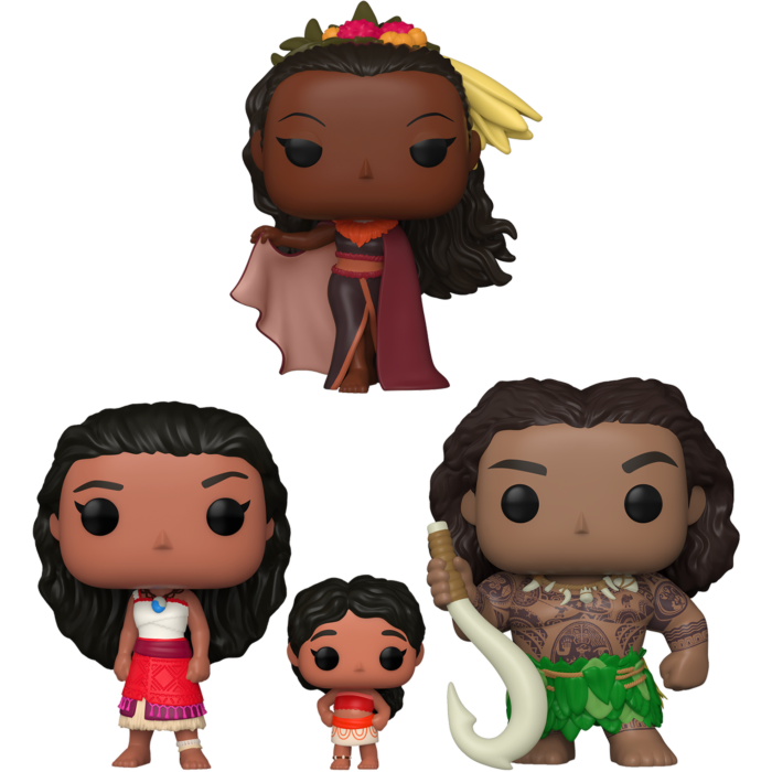 Funko Pop! Moana 2 - Wayfinder - Bundle (Set of 3) - Pop Basement