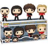 Funko Pop! Queen - Freddie Mercury, Brian May, John Deacon & Roger Taylor - 4-Pack - Pop Basement