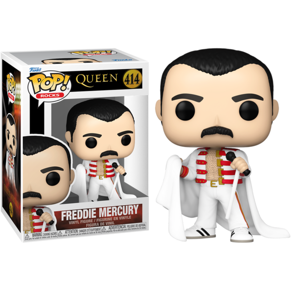 Funko Pop! Queen - Freddie Mercury with Cape #414 - Pop Basement