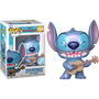 Funko Pop! Lilo & Stitch - Stitch with Ukulele (Pearlescent) #1044