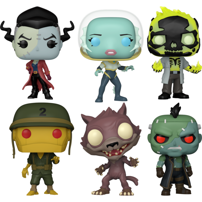 Funko Pop! DC: Creature Commandos - Task Force M - Bundle (Set of 6) - Pop Basement