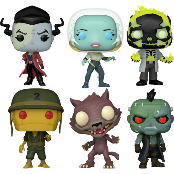 Funko Pop! DC: Creature Commandos - Task Force M - Bundle (Set of 6) - Pop Basement