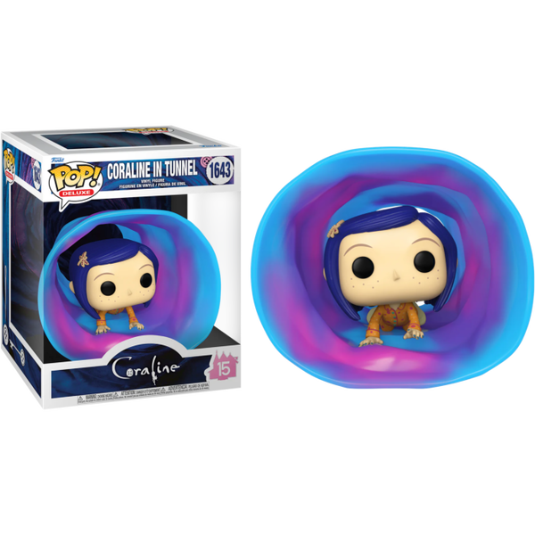 Funko Pop! Coraline: 15th Anniversary - Coraline in Tunnel Deluxe #1643 - Pop Basement