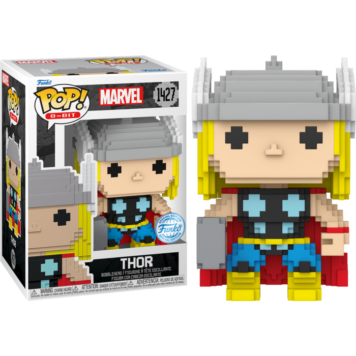 Funko Pop! Marvel: 8-Bit - Thor 8-Bit #1427