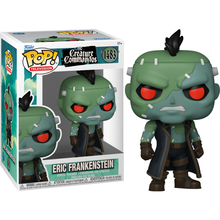 Funko Pop! DC: Creature Commandos - Eric Frankenstein #1483 - Pop Basement